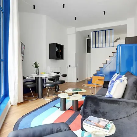 Apartmán Stylish Parisian Loft 1br6p - Center Sentier